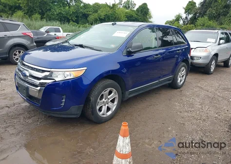 2013 Ford Edge Se z USA, uszkodzony, nr VIN 2FMDK3G93DBB31103